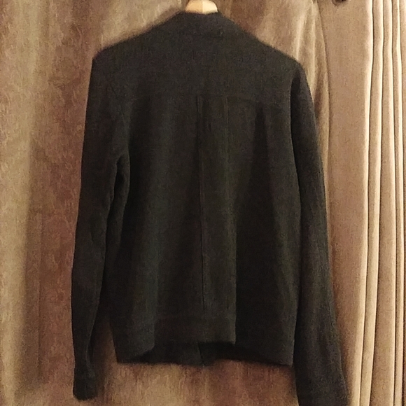 ULTRA Comfort, Women's INC. Dark Heather Grey Front Zip Chill Jacket, Sz: S - Picture 3 of 6